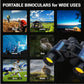 20x50 High Powered Binoculars for Adults, Waterproof Compact Binoculars with Low Light Vision for Bird Watching Hunting Football Games Travel Stargazing Cruise with Carrying Bag