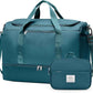 Extra Large Travel Duffle Bag,Carry on Overnight Weekend Bag with Shoes Compartment,Weekender Bags for Women for Travel Business Trips Sport Hospital