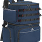 MATEIN Fishing Backpack, Water Resistant Tackle Storage Bag with Rod Holders & Cooler, Fishing Gifts for Men