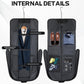 Garment Bags for travel,Hanging clothes Bag for Men Women,Suit Bags with Shoulder Strap,Wedding dress/shirt carry on luggage with fence hook,Wrinkle Free foldable duffle bag,Waterproof luux travel bag