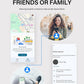 Android Tracker Tags, Works with Google's Find Hub App (Android only), Key Finder Item Locator Tracking Device Smart Tags for Luggage, Wallet, Vehicles, Keys (Black, 2 Pack)
