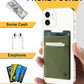 Slim Wallet for Men,Pop Up Credit Card Wallet Aluminum Minimalist RFID Blocking Smart Card Holder with Cash Slot for Front Pocket,6-12 Card Capacity, Green