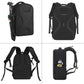 MOSISO Camera Backpack, DSLR/SLR/Mirrorless Photography Camera Bag 15-16 inch Waterproof Hardshell Case with Tripod Holder&Laptop Compartment Compatible with Canon/Nikon/Sony, Black