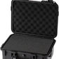 small Hard case Waterproof Hard Case with DIY Customizable Foam Insert Portable Protective Case with Knife for Camera Drones Equipments Tools Test Instruments 14.2''x11.4''x6.3''