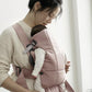 BabyBjörn Baby Carrier Mini, Cotton, Dusty Pink Newborn Carrier (7-25 lbs), Ergonomic, Easy-to-Use