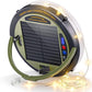 OGERY Solar Camping String Lights, 5400mAh/ 49.2FT/ 11 Modes Rechargeable Camping Lights Outdoor/Indoor, 4-in-1 Quick Storage Fairy Tent Lights Portable LED Lamp for Patio Yard Party Decor Essentials