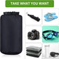 6 Pcs Waterproof Dry Bag Sack Lightweight Outdoor Dry Bags 35 L, 20 L, 15 L, 10 L, 5 L, 3 L Waterproof Boat Bag for Kayaking, Backpacking, Hiking, Camping Rafting(Bright Color)