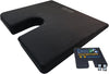 LiquiCell Coccyx Seat Cushion, Aid for Tailbone Pain Relief, Sciatica Pain, Back Support | Donut Like Butt Pillow for Long Hours Sitting at Home/Office Chair (17.5" W x 15.5" L x 2" H)