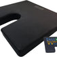 LiquiCell Coccyx Seat Cushion, Aid for Tailbone Pain Relief, Sciatica Pain, Back Support | Donut Like Butt Pillow for Long Hours Sitting at Home/Office Chair (18W x 17L x 2.5H)