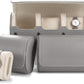 Oirlv Luxury Leather Watch Storage Case Watch Box for Mens Jewelry Organizer Case Jewelry Gift Box for Birthday Fathers Day Anniversary(1 slot, Grey)