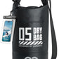 Lamicall Dry Bag Waterproof Backpack - [Zippered Pocket] 5L/10L/20L/30L/40L Roll Top Waterproof Bag with Water Proof Phone Pouch, Floatable Drybag for Swimming, Boating, Kayaking, Camping, Beach
