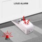 2 Pack Door Stop Alarm, Door Stopper with 120DB Security Alarm, Floor Wedge Door Stop Siren, Door Security Devices for Traveling, Apartment, Hotel and Home, White