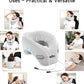 Travel Pillow – Neck Pillow Airplane, Travel Pillows for Airplanes, Airplane Travel Accessories with Eye Mask, Earplugs, Ergonomic Memory Foam Neck Pillow for Sleeping, Flights, Cars, Office (Gray)