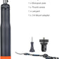 SOONSUN 4in1 Floating Selfie Stick Tripod for GoPro Hero 13 12 11 10 9 8 7 6 5 4 3, Max, AKASO, Osmo Action 3/4/5 Pro Camera - As Waterproof Extension Monopod Pole Floating Handle Grip Tripod Stand