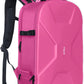 MOSISO Camera Backpack, DSLR/SLR/Mirrorless Photography Camera Bag 15-16 inch Waterproof Hardshell Case with Tripod Holder&Laptop Compartment Compatible with Canon/Nikon/Sony, Rose Red