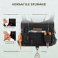 KastKing Bait Boss Water-Resistant Fishing Chest Pack With EVA Zip-Down Workstation, MOLLE Storage, Adjustable Chest Straps
