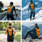 Lightweight Hydration Backpack 2L Water Bladder Pack for Running, Cycling, Hiking – Anti-Theft Water Backpack with Phone Holder, Trekking Pole Holder & Reflective Strips for Men & Women
