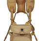 AOFAR Binocular Harness Chest Pack with Adjustable Strap, Lightweight and Large Capacity, Bino Case for Hunting, Hiking, Shooting, Beige