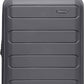 Traveler's Choice Pagosa Hardshell Expandable Luggage with Spinner Wheels, Gray, 2-Piece Set (22/26)