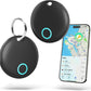 Air Tracker Tags-2 Pack [Apple MFi Certified] (iOS Only), Smart Bluetooth Tracker, Compatible with Apple Find My, Item Locator for Keys, Luggage, Wallet, Suitcase, Bags, IP67 Waterproof