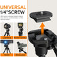 Camera Tripod 66.7 Inch, Patented 3-Way Rotating Portable Cameras Stand Professional Aluminum Travel Phone Camera Mount Monopod for Camera, Smartphone, Suitable for Various Live Vlogging