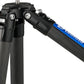 Leofoto Professional Camera Tripod, 62" Compact Carbon Fiber Tripod for DSLR Video Camcorder, 4 Leg Sections, 360° Ball Head, Max Load 25KG/55Lb (LS-364CX+LH-47)