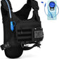 Hydration Vest（The design patent has been granted ）with 2L Water Bladder for Men and Women,Lightweight Adjustable Hydration Backpack,Reflective Running Hydration Chest Bag for Hiking Climbing Cycling