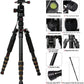 ZoMei Z669 Magnesium Aluminum Alloy Travel Camera Tripod with Ball Head for Canon,Sony,DSLR