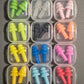 10 Pairs Noise Cancelling Ear Plugs, Premium Soft Silicone, Reusable, Waterproof, Hypoallergenic, Earplugs for Swimming, Airplanes, Concerts, Shooting, Travelling, Sleeping & Snoring (Green)