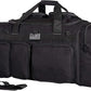 K-Cliffs Tactical Range Duffel Heavy Duty Large Gear Duffle Durable Quality Travel Sports Gym Equipment Bag Military Molle with Lockable Zippers with US Flag Patch 33 Inch Black