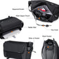 ULANZI BP11 8L Camera Sling Bag with Tripod Holder for Men Women, Lightweight Splash-proof DSLR/Mirrorless Anti-Theft Crossbody Bag for Travel Hiking Photography Customizable Front Pocket Camera Bag