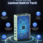 200W USB C Charger Block,GaN IV Charging Station 8 Ports,QC4.0 Fast Charging Station Hub+PD 65W USB C Laptop Charger Adapter Compatible with MacBook Air/Pro,DELL,iPhone 16/15,iPad,Steam Deck-Green - Roamly
