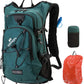 Hydration Backpack Pack with 2L Water Bladder 18L Hiking Backpack Women Men Lightweight Hydropack Insulated Daypack for Biking, Running, Festival - Roamly