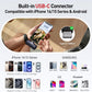 iWALK Portable Charger 5500mAh Next-Gen Small Power Bank 22.5W Fast Charging Battery USB-C Portable Phone Charger for iPhone 16/15 16 Plus 16 Pro Max iPad, Samsung Galaxy S25 S24 S23 Android, Black