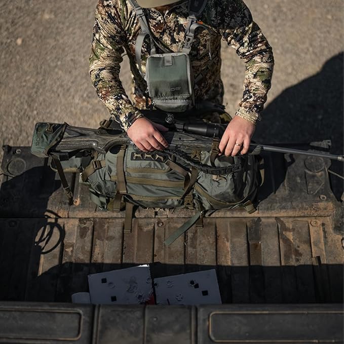 BOG Inception Backpack Frame and Helix Pack with Lightweight Design, YKK Zippers, Durable Build for Hunting, Backpacking