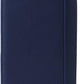 Leatherology Navy Blue Travel Zip Organizer Wallet, Passport Holder, RFID Available, Full Grain Leather