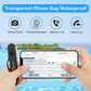 Waterproof Phone Pouch Bag - 7.5in Waterproof Phone Case for Beach Travel Must Haves, IPX8 Underwater Holder with Lanyard for iPhone 16 15 Pro Max Galaxy S24+ 23 Pixel 8a, Cruise Essentials