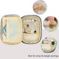 Teamoy Small Jewelry Travel Case, Portable Jewelry Organizer Bag for Earrings, Necklace, Rings and More, Small, Black-(Bag Only)