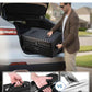 LUGGEX Trunk Luggage,KVT Expandable PC Hard Shell Large Checked 30 Inch Suitcase with Shock - Absorbing Wheels & TSA Lock(EX-Pro,Black,30 inch,115L - 125L)