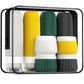 Travel Bottles for Toiletries 8 Pack, Tsa Approved Travel Size Toiletries 3 oz, Travel Containers for Toiletries, with Clear Bag, Leak Proof Silicone Squeezable Travel Essentials Creams Jars