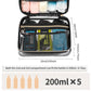 CUBETASTIC Hanging Toiletry Bag, Clear Makeup Bags for Travel Essentials TSA Approved Clear Bag Transparent Cosmetic Organizer Pouch for Women Men Portable Make Up Case with Handle - Roamly