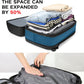 Vacuum Seal Travel Backpack 45L Expandable Air Compression System Water Resistant 17 Inches Laptop Backpack for Women & Men with USB Charging Port- Vacuum Pump Included