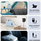 SinKeu 24000mAh Portable Charger Power Bank, 88Wh Portable Power Bank with AC Outlet, QC 3.0 USB/USB-C, DC Output, Led Flashlight, Portable Battery Charger for Home Camping Travel Power Backup