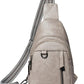7L Sling Bag for Women Men Leather Small Sling Backpack Daypack Anti Theft Fanny Pack Crossbody Purse Travel