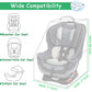 YOREPEK Car Seat Travel Bag, Padded Car Seats Backpack for Air Travel, Heavy Duty Carseat Travel Bag for Airplane, Airport Gate Check Bag (Green)