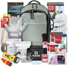 Urban Survival Bug-Out Bag/Go Bag and Disaster Survival Supplies for up to 6 People | Survival Kit for Wildfires, Hurricane, Civil Unrest & More