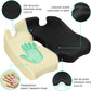 Benazcap X Large Memory Seat Cushion for Office Chair Pressure Relief Sciatica & Tailbone Pain Relief Memory Foam Firm Coccyx Pad for Long Sitting, for Office Chair, Gaming Chair and Car Seat Upgrade