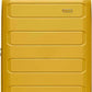Traveler's Choice Pagosa Hardshell Expandable Luggage with Spinner Wheels, Yellow, 3-Piece Set (22/26/30)