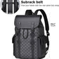 KingTo Laptop Backpack for Men Luxury Anti-Theft Travel Backpack Casual Business Waterproofing Computer Bag (black-1)