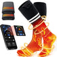Heated Socks for Men Women with APP Control, 10000mAh*2 Battery Rechargeable Electric Heated Socks Up to 15 Hours,Smart Foot Warmers Washable for Camping Hunting Fishing Cycling Skiing Skating Hiking